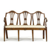 ANTIQUE CONTINENTAL CARVED FRU