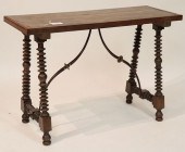 ANTIQUE CONTINENTAL INLAID CON
