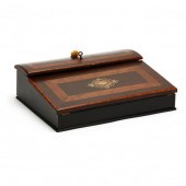 ANTIQUE CONTINENTAL INLAID LAP