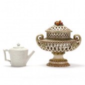 ANTIQUE CONTINENTAL MAJOLICA P