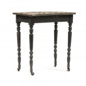 ANTIQUE CONTINENTAL MARBLE TOP