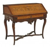 ANTIQUE CONTINENTAL MARQUETRY
