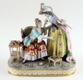 ANTIQUE CONTINENTAL PORCELAIN