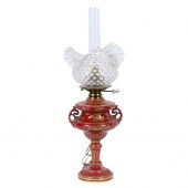 ANTIQUE CONVERTED PORCELAIN UR