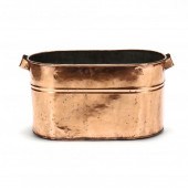 ANTIQUE COPPER LAUNDRY BOILER