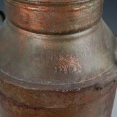 ANTIQUE COPPER MILK JUGDESCRIP