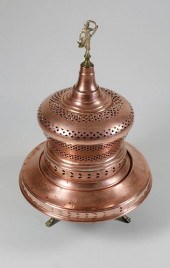 ANTIQUE COPPER TURKISH BRAZIER