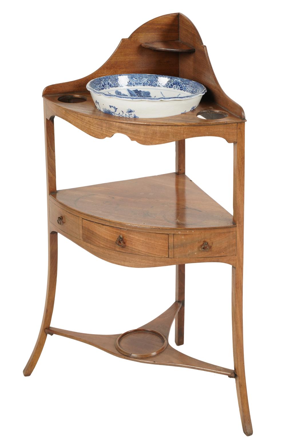 ANTIQUE CORNER WASHSTANDwith a