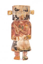 ANTIQUE COTTONWOOD HOPI BELLY