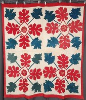 Antique Crown of Leaves Quilt