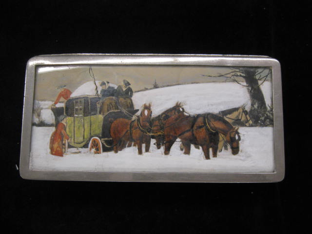 Antique Crystal Dresser Box