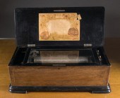 ANTIQUE CYLINDER MUSIC BOXANTI
