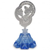 ANTIQUE CZECH PERFUME BOTTLEDE