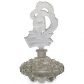 ANTIQUE CZECH PERFUME BOTTLEDE