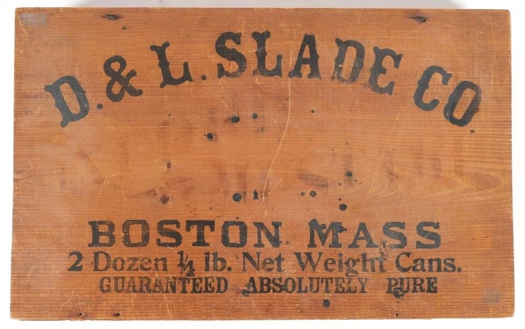 ANTIQUE D. & L. SLADEâ€™S MUSTARD