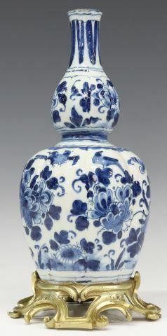 ANTIQUE DELFT BLUE & WHITE