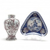 ANTIQUE DELFT / FAIENCE STRUCT