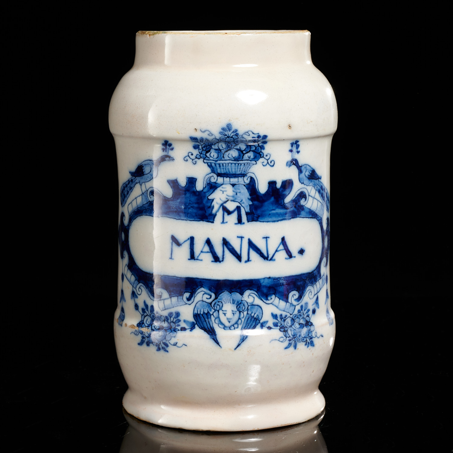 ANTIQUE DELFT GLAZED EARTHENWARE