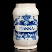 ANTIQUE DELFT GLAZED EARTHENWA