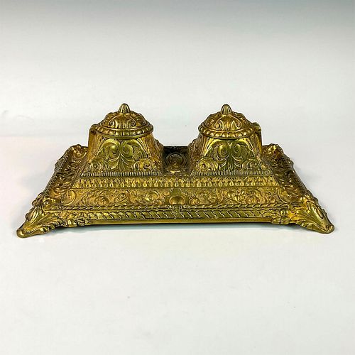 ANTIQUE DEPOSE BRASS DOUBLE