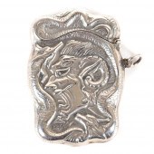 ANTIQUE DEVIL AND DRAGON STERL