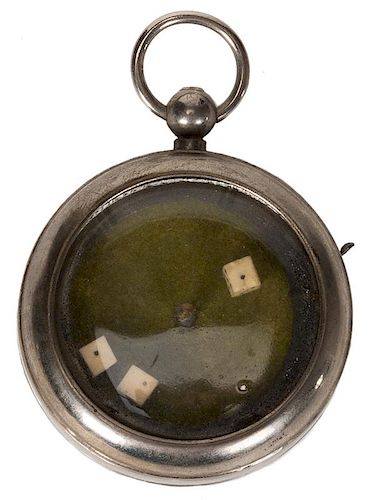 ANTIQUE DICE POCKET WATCH