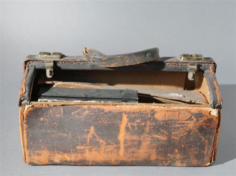 ANTIQUE DOCTOR'S BAG WITH EQUIPMENT