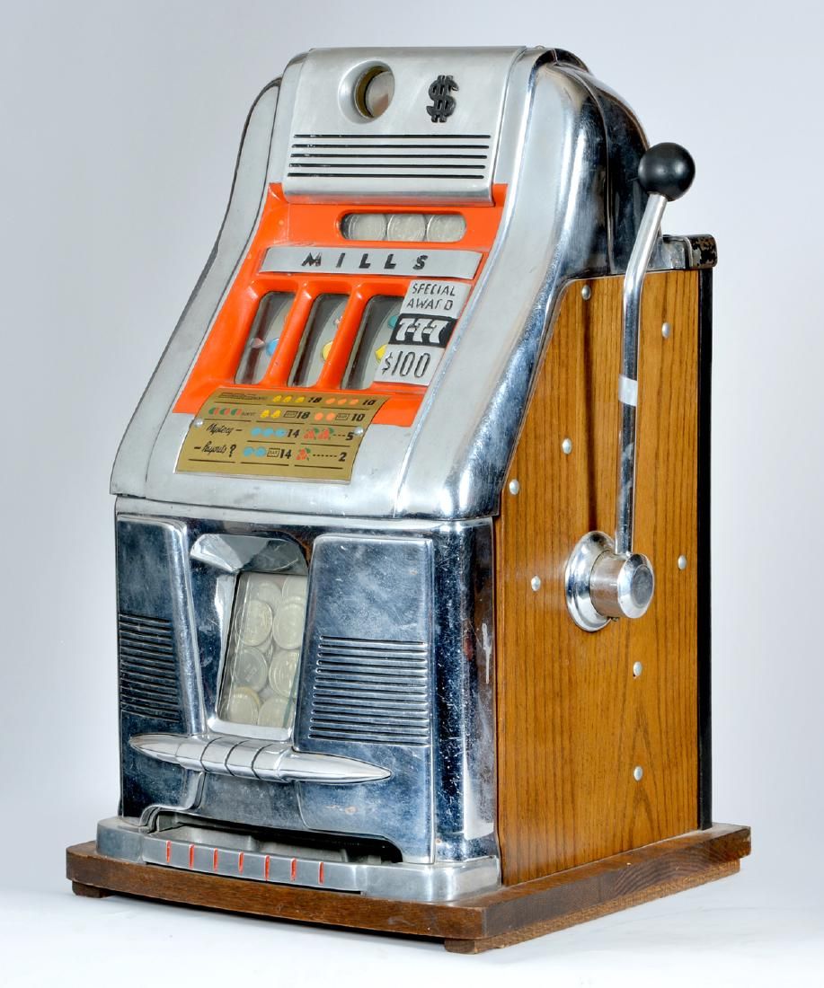 ANTIQUE DOLLAR MILLS BELL HIGH