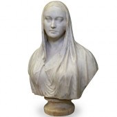 ANTIQUE D'ORSAY SCULP MARBLE B