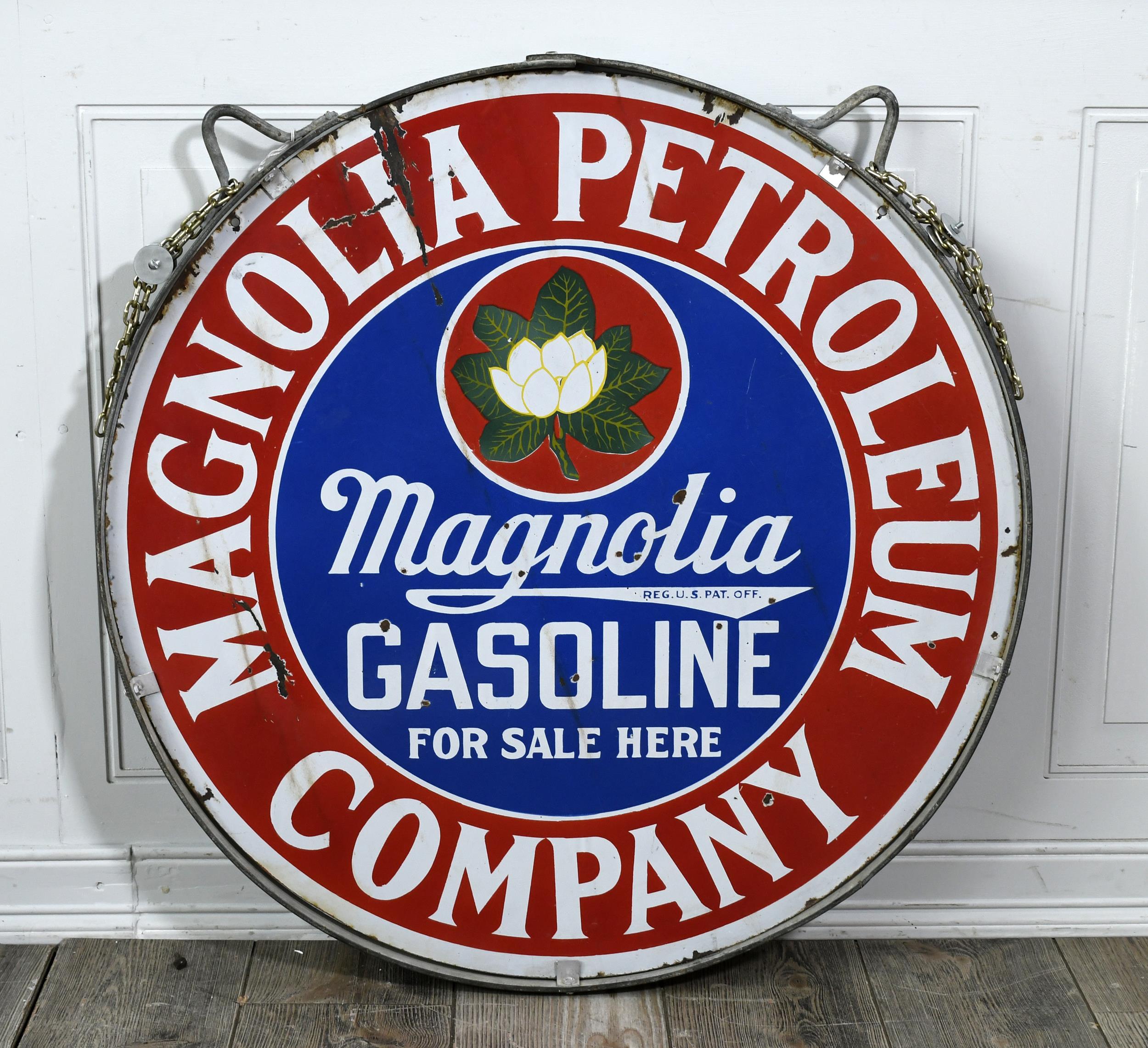 ANTIQUE DOUBLE SIDED MAGNOLIA