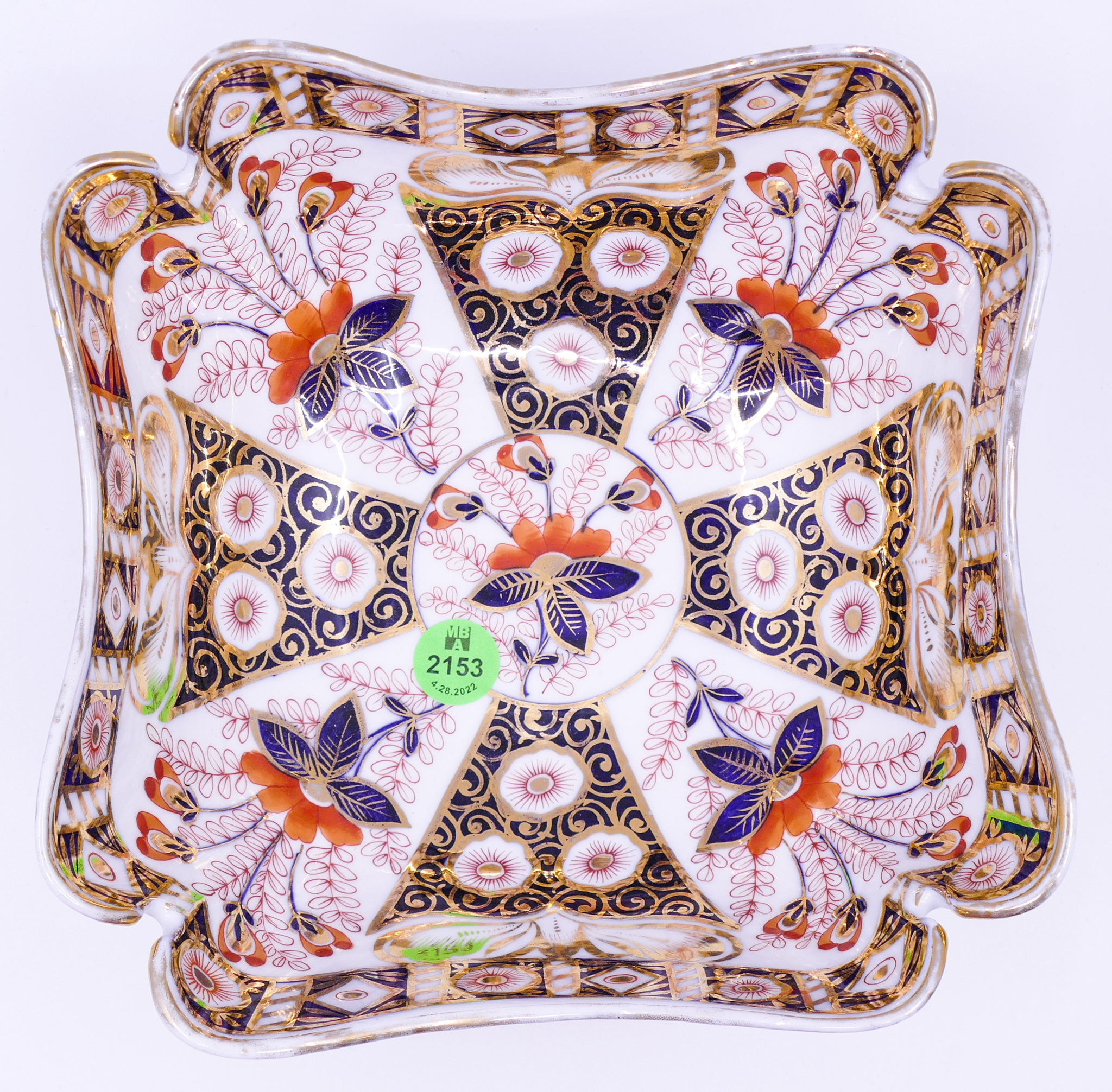 Antique Dresden Gilt Imari