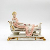 ANTIQUE DRESDEN PORCELAIN FIGU