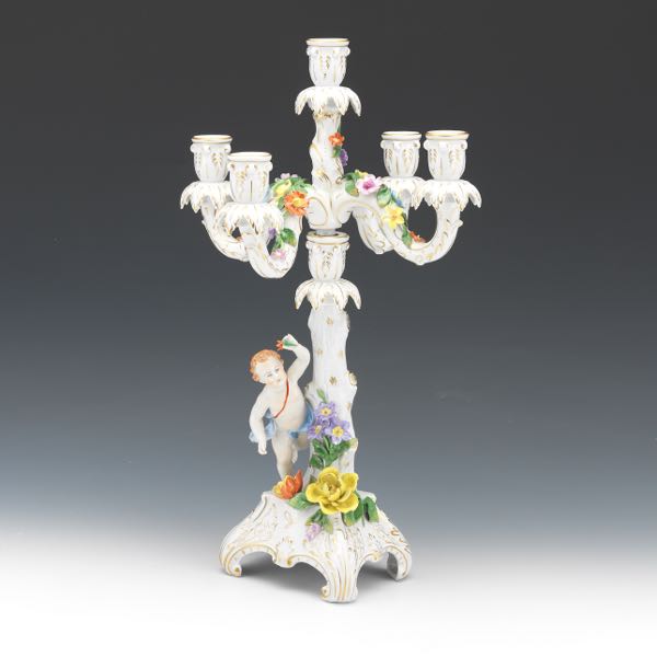 ANTIQUE DRESDEN PORCELAIN