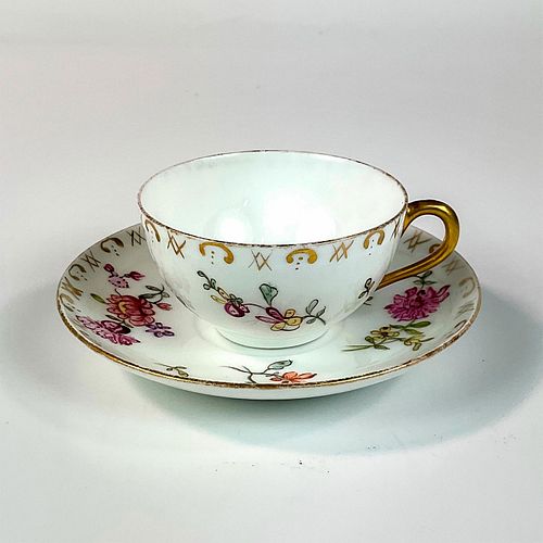 ANTIQUE DRESDEN SMALL PORCELAIN