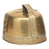 ANTIQUE DUTCH BRASS CURFEW<br>