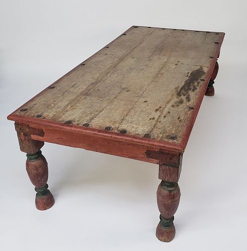 ANTIQUE DUTCH COLONIAL PAINTED