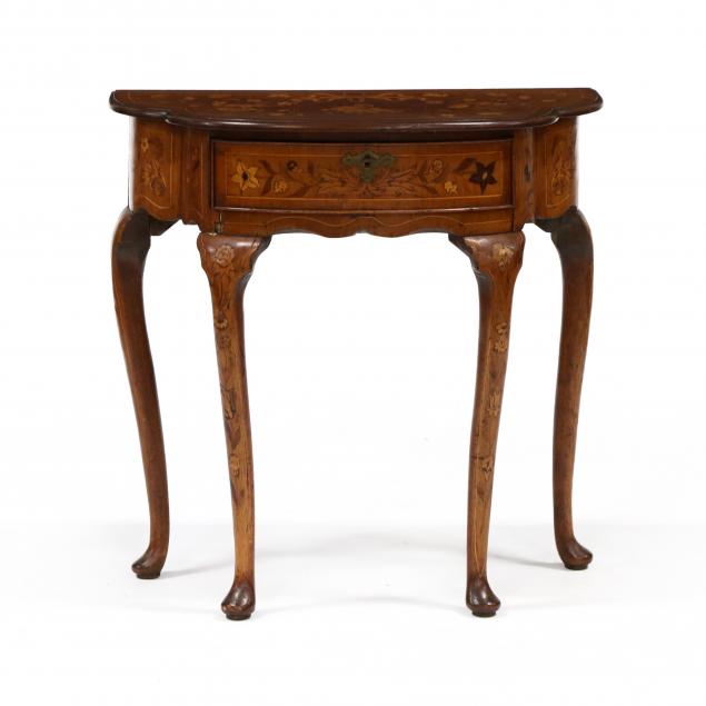 ANTIQUE DUTCH MARQUETRY INLAID