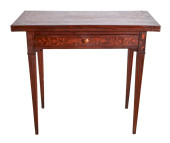 ANTIQUE DUTCH MARQUETRY INLAID