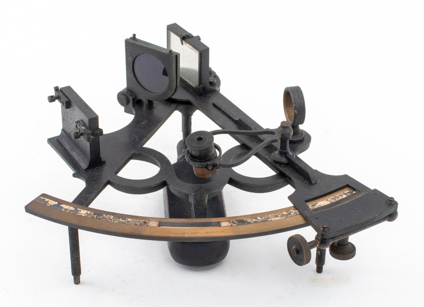 ANTIQUE DUTCH PATINATED BRONZE