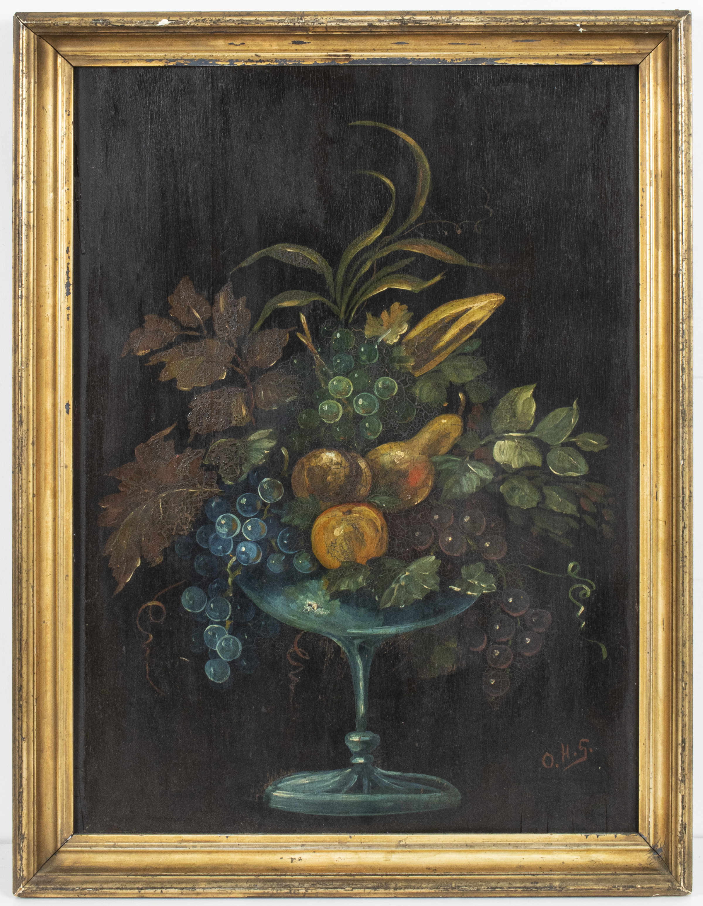 ANTIQUE DUTCH SCHOOL FRUIT STILL
