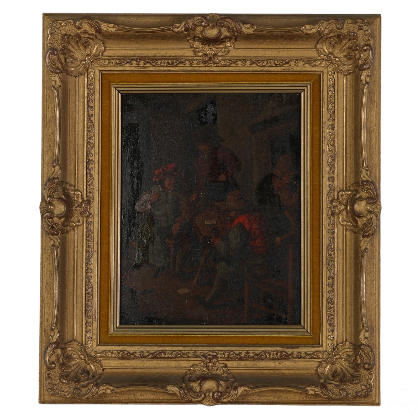 ANTIQUE DUTCH SCHOOL STYLE INTERIOR