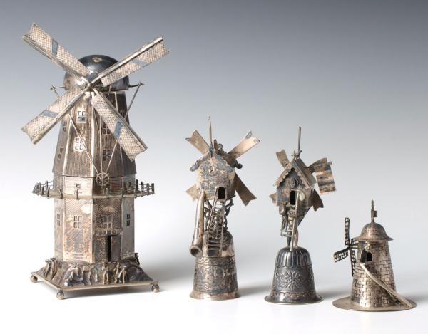 ANTIQUE DUTCH SPICE TOWER AND