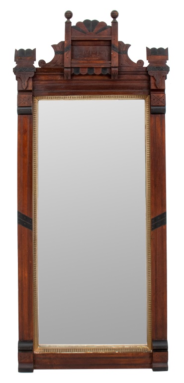 ANTIQUE EASTLAKE STYLE HARDWOOD
