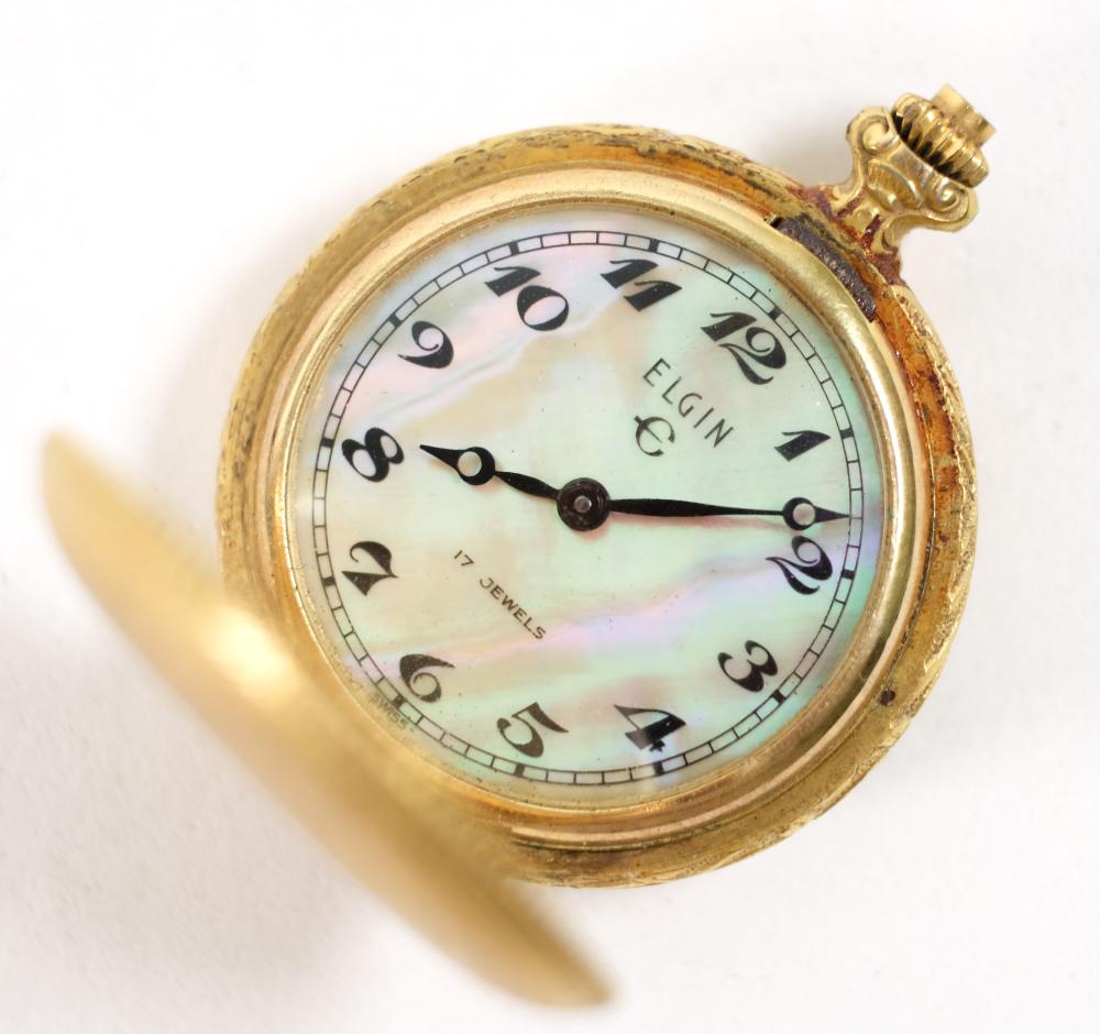 ANTIQUE ELGIN 975 SWISS POCKET
