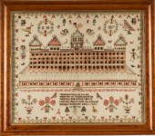 ANTIQUE EMBROIDERY SAMPLERAnti