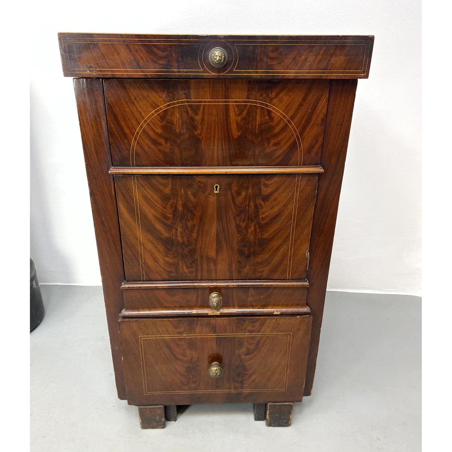 Antique Empire Cellarette Liquor
