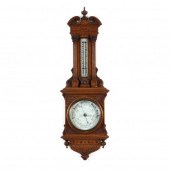 ANTIQUE ENGLISH ANEROID BAROME