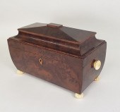 ANTIQUE ENGLISH BURLWOOD JEWEL