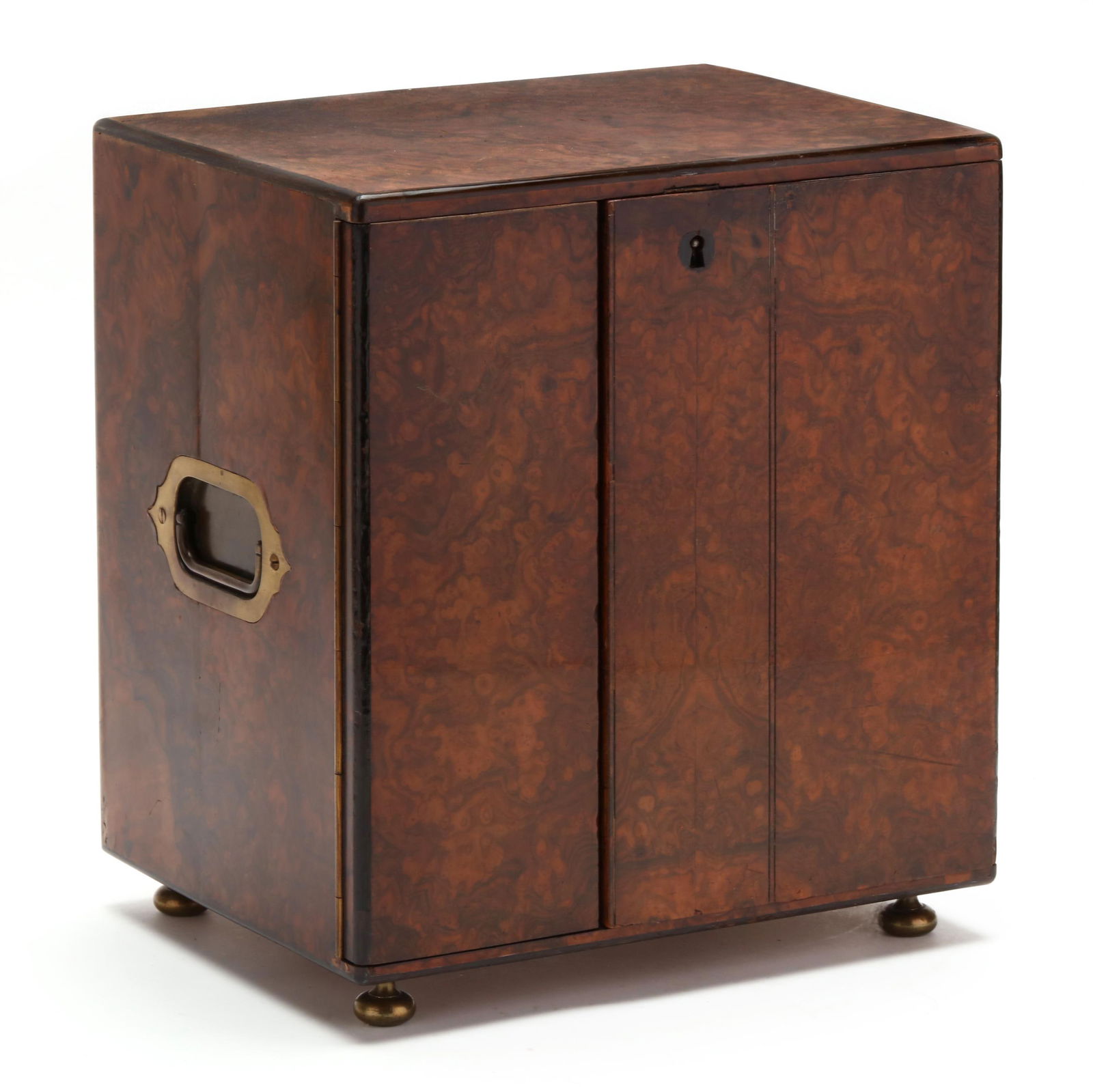 ANTIQUE ENGLISH BURR WALNUT