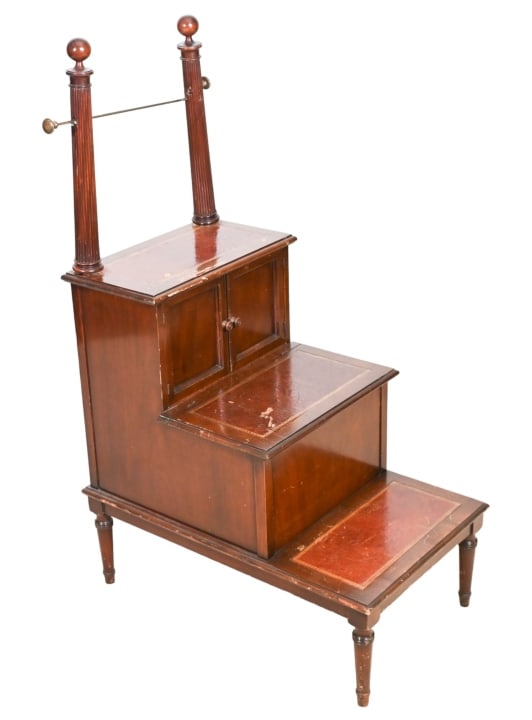ANTIQUE ENGLISH CARVED MAHOGANY